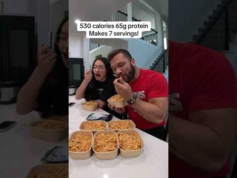 I only make high-protein meal preps you might wanna follow me