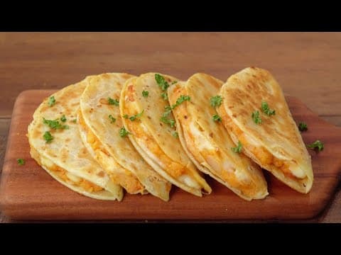 Potato Tacos (Cheesy Mashed Potato Quesadilla) - Delicious Korean Fusion snack with easy difficulty. Perfect recipe converted from YouTube video to PDF format.
