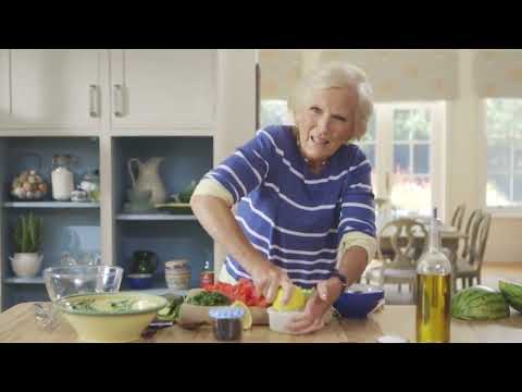 Watermelon, Feta Cucumber and Mint Salad from Mary Berry