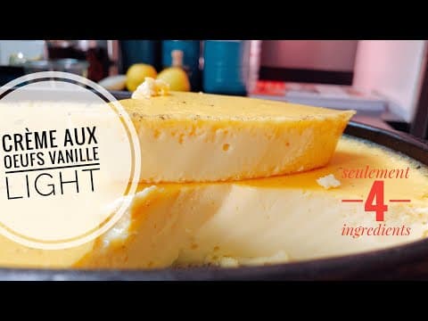 Light vanilla egg custard - Delicious French dessert with medium difficulty. Perfect recipe converted from YouTube video to PDF format.
