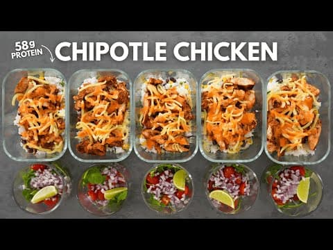 Chipotle Chicken Burrito Bowls