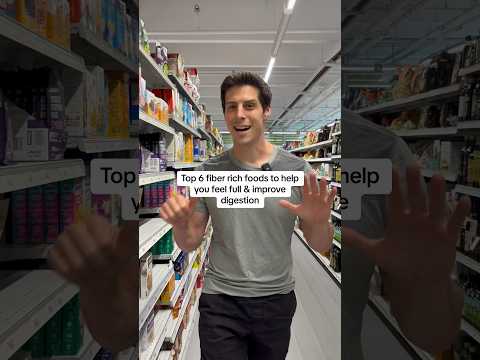 Top 6 fiber rich foods.