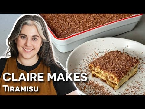 Classic Tiramisu (Claire Saffitz's Version) - Delicious Italian recipe with intermediate difficulty. Perfect recipe converted from YouTube video to PDF format.