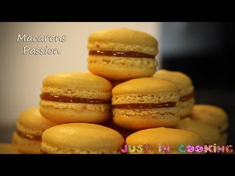 Passion Fruit Macarons