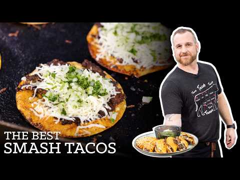 The Best Smash Burger Tacos