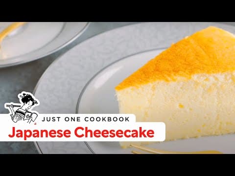 How To Make Japanese Cheesecake (Recipe) スフレチーズケーキの作り方（レシピ）