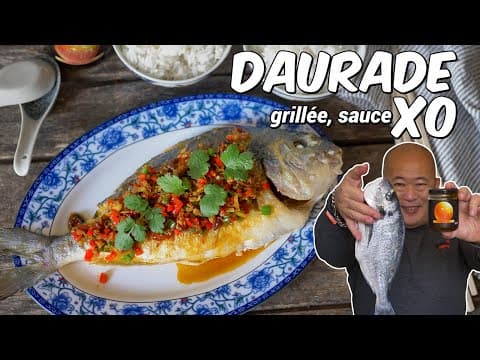 Daure grillée à la sauce XO