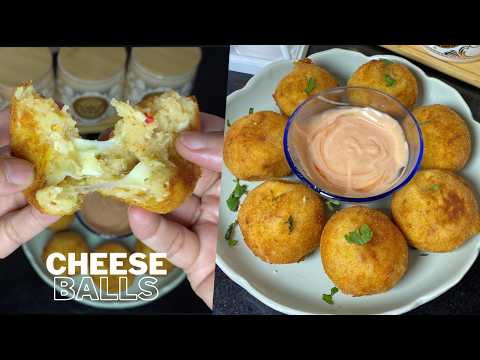 Crispy Chicken Mozzarella Cheese Balls Recipe