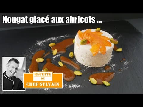 Frozen nougat with apricots, pistachios and honey - Delicious French dessert with medium difficulty. Perfect recipe converted from YouTube video to PDF format.