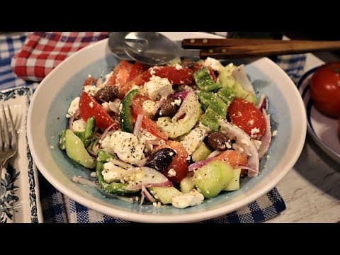 Salade grecque traditionnelle