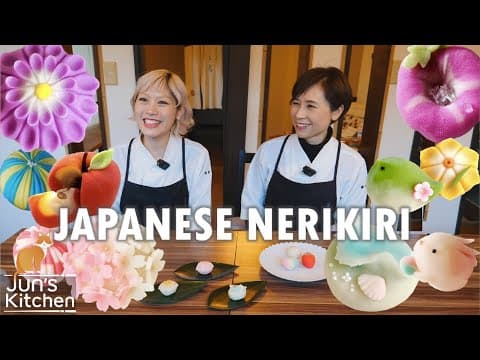 How Nerikiri confections are made
