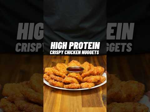 TASTIEST High Protein McDonald’s Copycat Chicken Nuggets! 132g protein! 🔥🍗