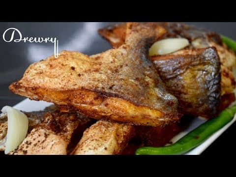 Poisson Pompano frit aux épices - Delicious Française main course with easy difficulty. Perfect recipe converted from YouTube video to PDF format.
