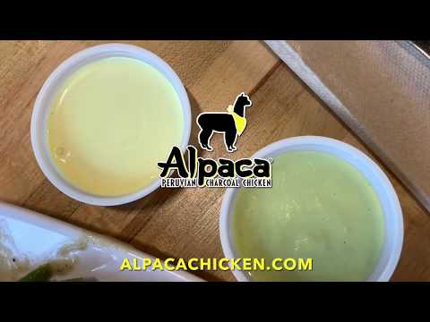 Green v. Yellow Sauce Promo for Alpaca Chicken
