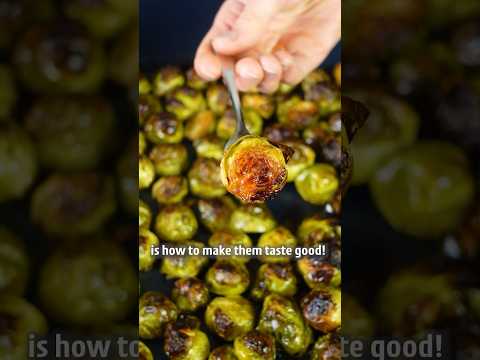 The best way to make Brussels sprouts 😋