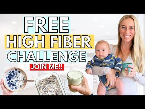 Join my FREE 5 Day High Fiber Challenge!