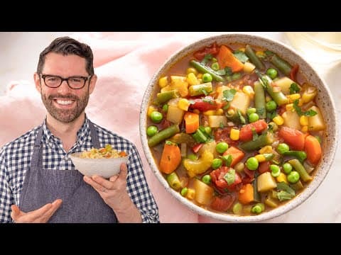 Easy Vegetable Soup Recipe