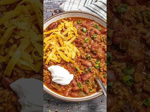 The BEST Classic Chili
