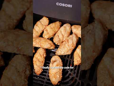 Perfectly Crispy Air Fryer Wings (No More Wired Powdery Coating!)