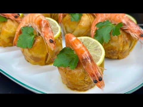 Express Seafood Pastilla - Delicious Moroccan appetizer with medium difficulty. Perfect recipe converted from YouTube video to PDF format.