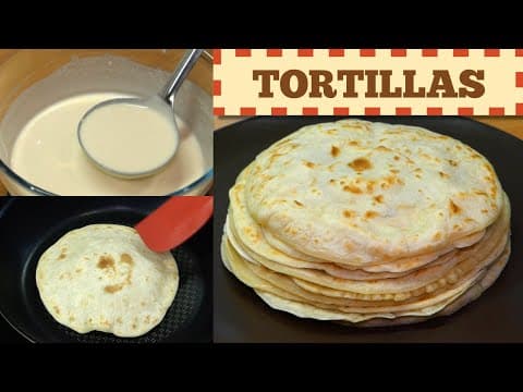 5-Minutes Liquid Dough Tortillas