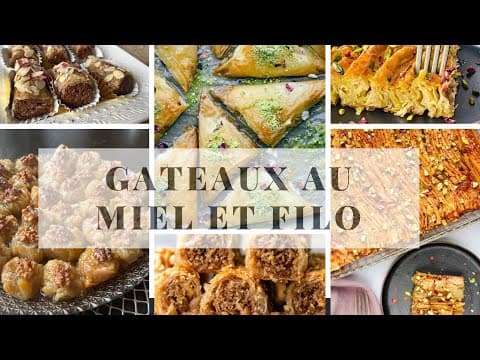 Almond and Sesame Baklava - Delicious Turkish dessert with medium difficulty. Perfect recipe converted from YouTube video to PDF format.