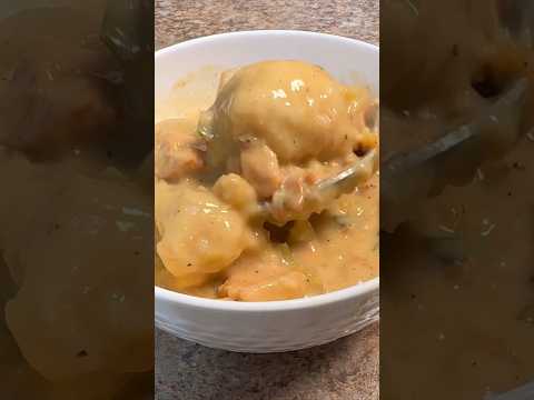 Crockpot Chicken and Dumplings.