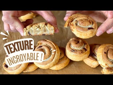 J’ai détourné la pâte feuilletée pour faire les cookies les plus gourmands