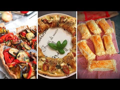 Cheese puff pastry sleeves - Delicious French appetizer with medium difficulty. Perfect recipe converted from YouTube video to PDF format.