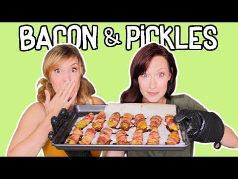 Bacon Wrapped Pickles are Heaven on Earth