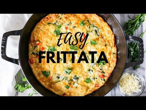HOW TO MAKE A FRITTATA