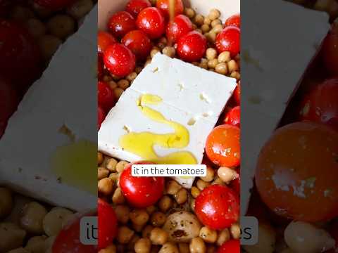 Baked Feta Pasta (extra protein)