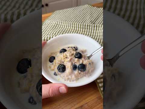 Lemon Blueberry Oatmeal