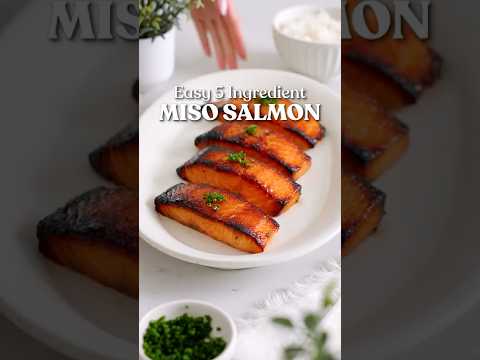 5 Ingredient Miso Salmon 😍