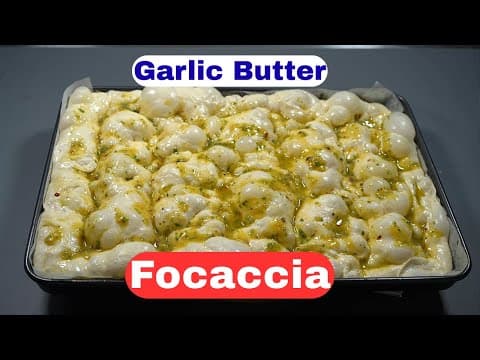 This Garlic Butter Focaccia Will Change The Way You Bake Bread Forever!
