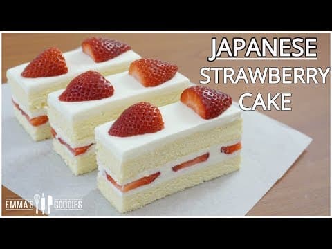 Japanese Strawberry Shortcake
