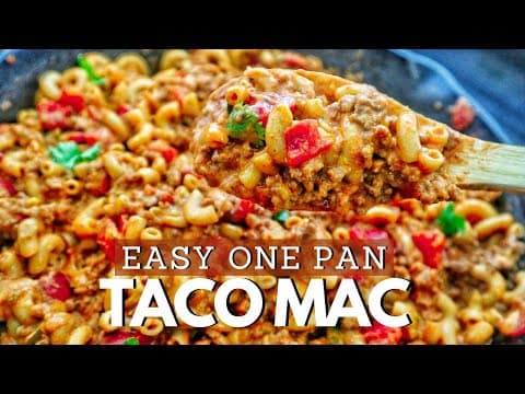 Taco Mac And Cheese Casserole
