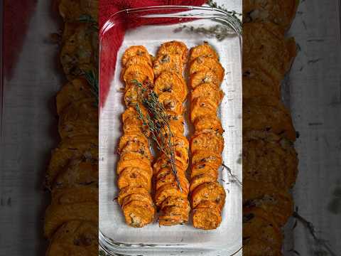 Garlic Parmesan Sweet Potatoes ~Side Dish