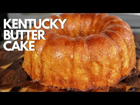 The BEST Kentucky Butter Cake EVER!