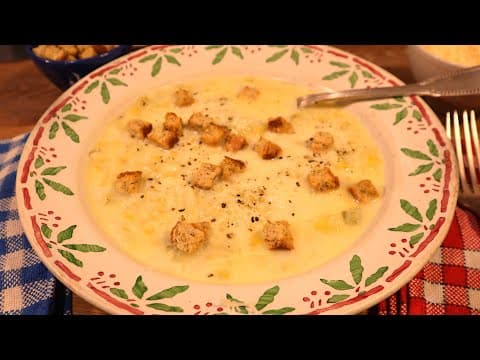 Soupe de poireaux et pommes de terre à la Paul Bocuse