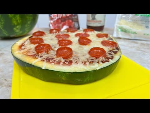 Watermelon Pizza