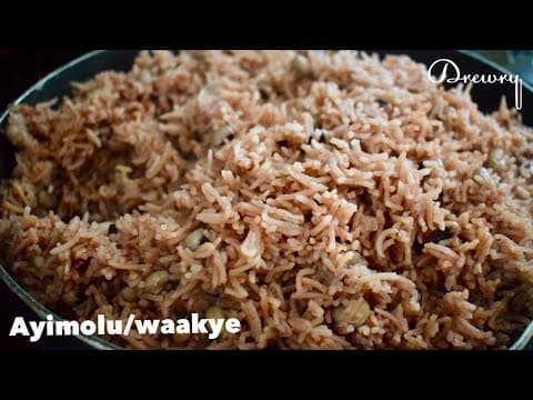 Ghanaian Waakye – Rice and Beans - Delicious Ghanaian main course with easy difficulty. Perfect recipe converted from YouTube video to PDF format.