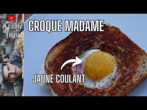 Croque Madame - Delicious French snack with easy difficulty. Perfect recipe converted from YouTube video to PDF format.
