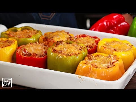 Elevate your Dinner Game with These Irresistible Stuffed Bell Peppers