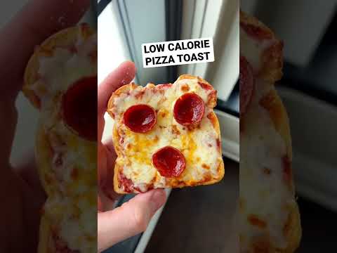 Low Calorie Pizza Toast
