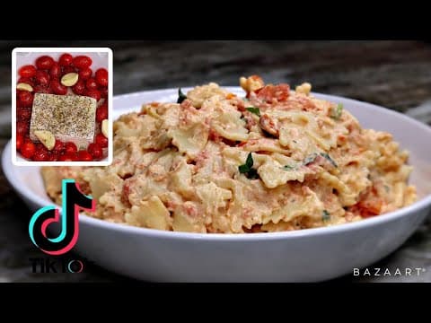 Viral Tiktok Baked Feta Pasta Recipe