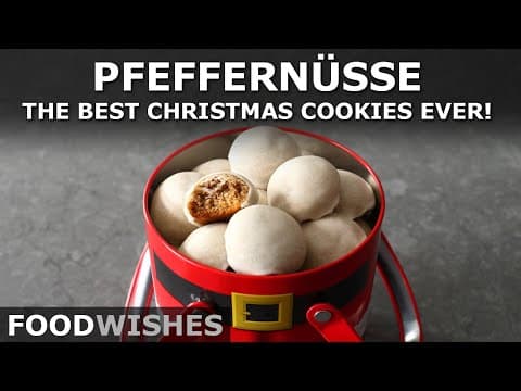 Pfeffernüsse - German Spice Christmas Cookies