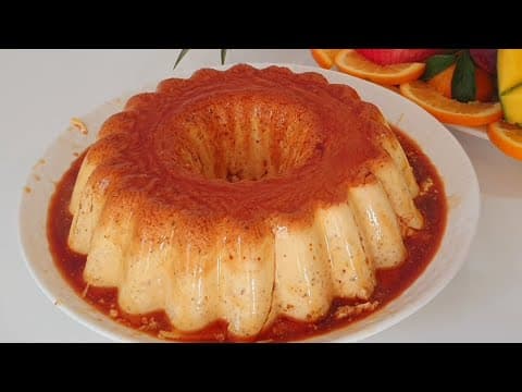 XXL Caramel and Almond Flan - Delicious French dessert with medium difficulty. Perfect recipe converted from YouTube video to PDF format.