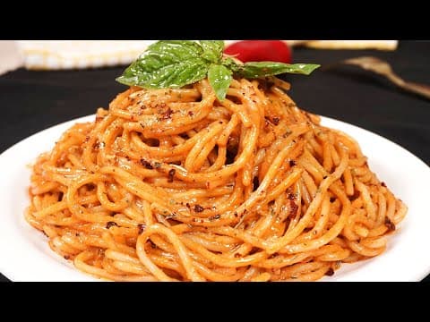 Classic Tomato Spaghetti - Spaghetti Pasta In Tomato Sauce