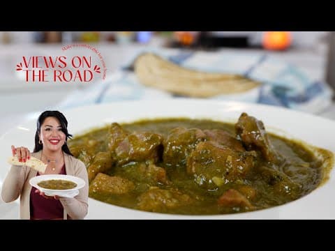 SUPER EASY!!! CHILE VERDE PORK STEW RECIPE - GREEN CHILI STEW